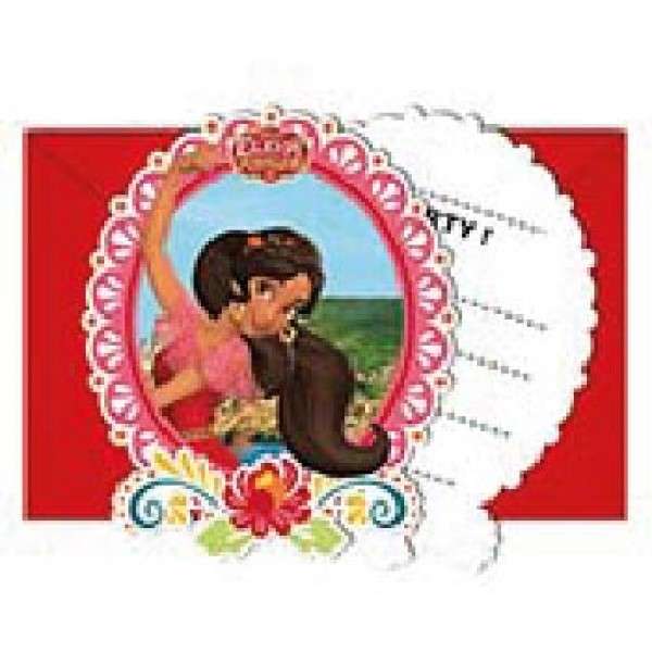 ELENA OF AVALOR INVITATIONS&ENVELOPES 6CT