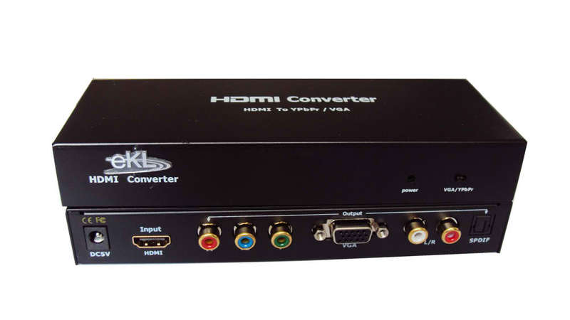 HDMI To VGA + YRG Converter