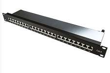 PATCH:CAT6 24 PORT POPULATED
