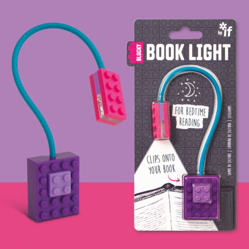 Blocky Book Light - Purple