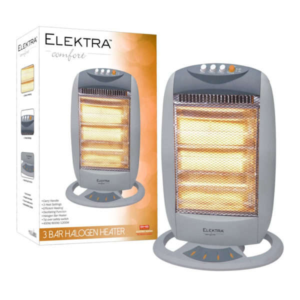 3 BAR HALOGEN HEATER