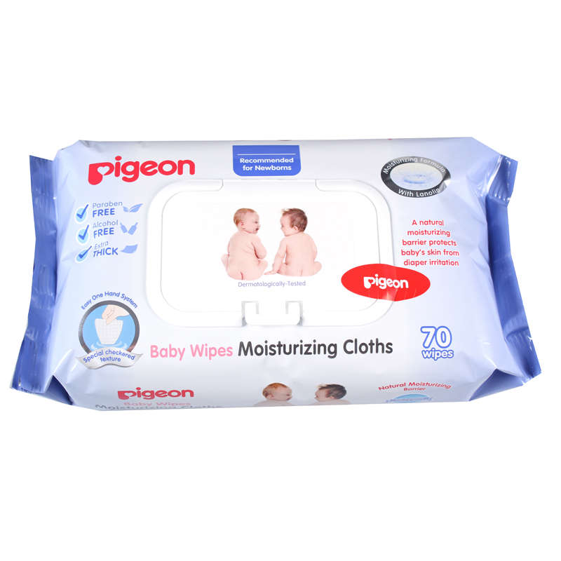 LANOLIN MOISTURIZING CLOTHS 70PC