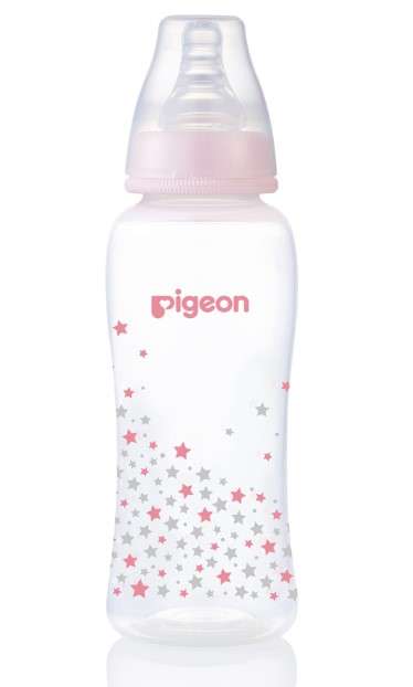 FLEXIBLE STREAMLINE BOTTLE PINK STAR 250ML