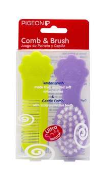 COMB & HAIRBRUSH SET
