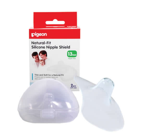 SILICONE NIPPLE SHIELD 2 PCE