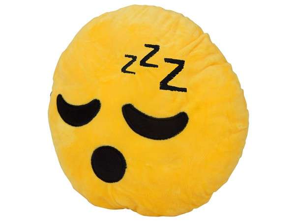Emoji 30cm Cushion - ZZZ Sleep