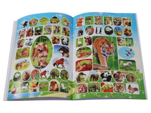 Wildlife Stickers & Colouring Book A5