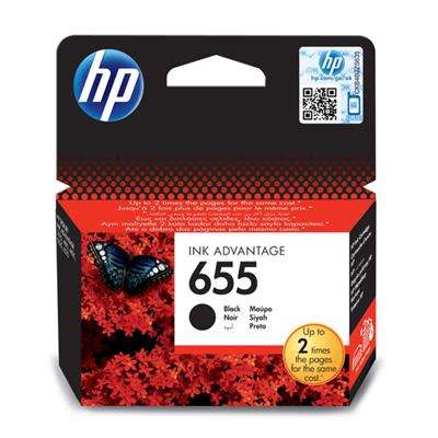 HP # 655 BLACK INK CARTRIDGE