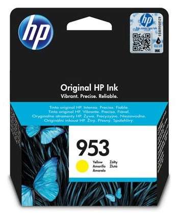 HP # 953 YELLOW ORIGINAL INK CARTRIDGE
