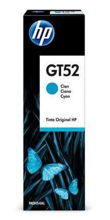 HP GT52 Cyan Original Ink Bottle