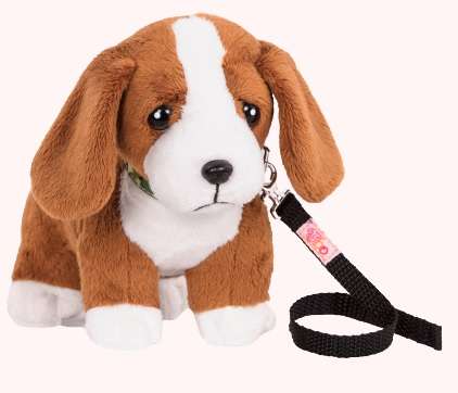 OG POSEABLE PUPS BASSET HOUND 6INCH