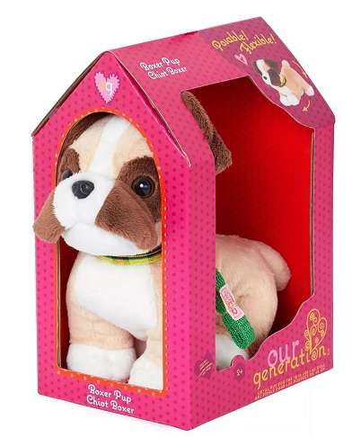 OG POSEABLE PUPS BOXER 6INCH