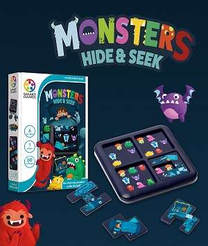 SMART GAMES - MONSTERS-HIDE & SEEK