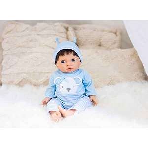 TINY TREASURES DOLL IN BLUE