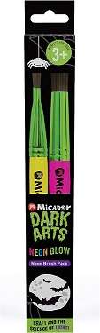 MICADOR DARK ARTS NEON BRUSH PACK PK2