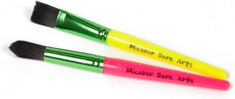 MICADOR DARK ARTS NEON BRUSH PACK PK2