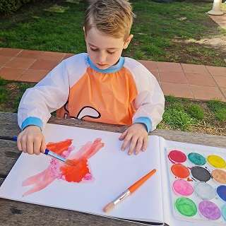 MICADOR JR. ART SMOCK ASSORTED