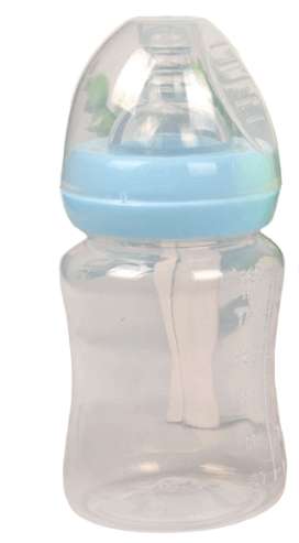 ABDL Silicone Adult Baby Sippy Bottle Pacifier - Blue