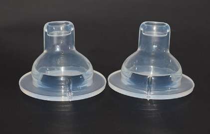 ABDL Silicone Adult Baby Sippy Bottle Pacifier - Blue