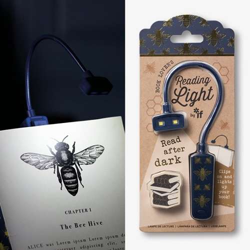 BOOK LOVER'S READING LIGHT BEE