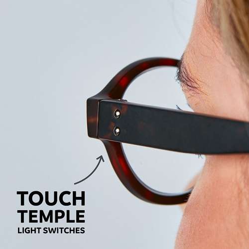 LIGHT UP READERS TORTOISESHELL +2.5