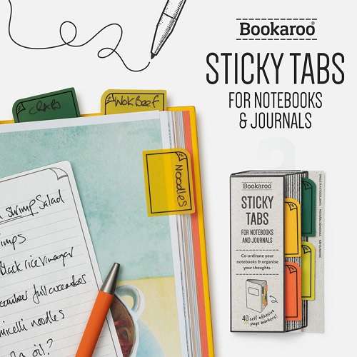 BOOKAROO STICKY TABS MONO