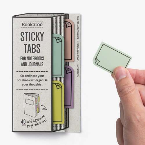 BOOKAROO STICKY TABS PASTELS