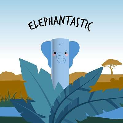 ERASABLE PEN ELEPHANT BLUE INK