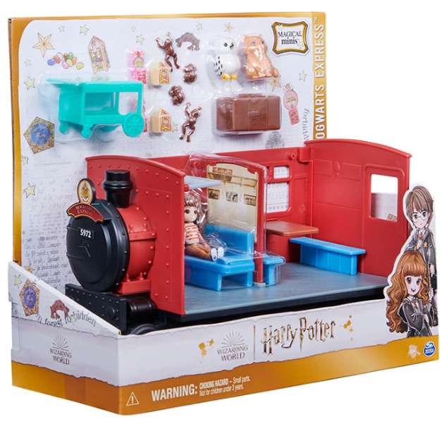 HARRY POTTER HOGWARTS EXPRESS TRAIN PLAYSET- (HERM
