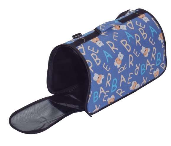 Cat Carrier Bag - Large - Blue