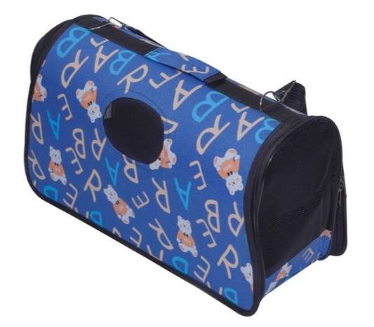 Cat Carrier Bag - Large - Blue