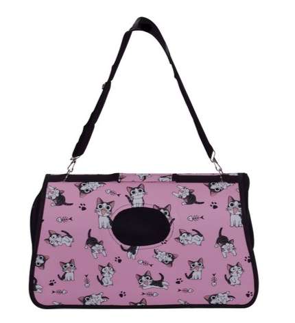 Cat Carrier Bag - Large - Pink