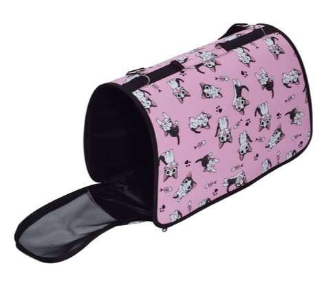 Cat Carrier Bag - Medium - Pink