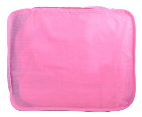 6-Piece Luggage Organiser Set - Pink