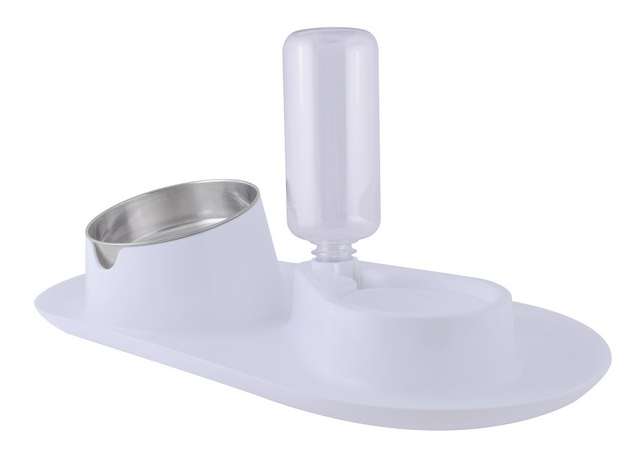 Anti-Splash Pet Bowl & Auto Water Dispenser