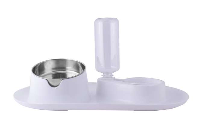 Anti-Splash Pet Bowl & Auto Water Dispenser