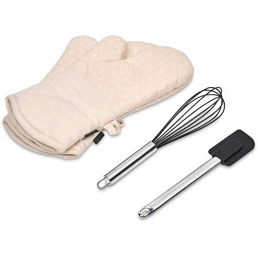 Serendipio Pastry Chef Baking Gift Set - Pair - Natural