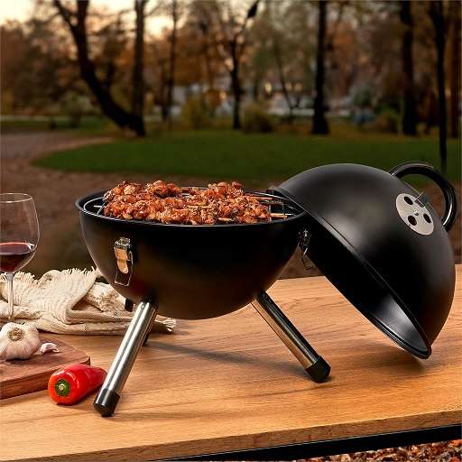 Serendipio Moraga Kettle Braai - Black