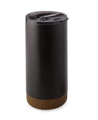 Sienna Cork Mug - Black