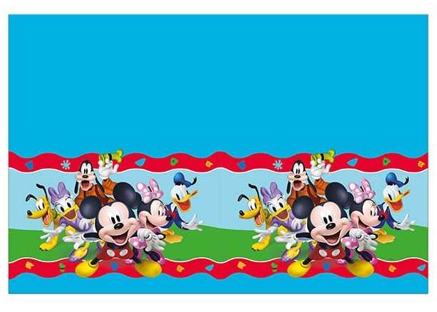 MICKEY ROCK THE HOUSE PLSTC TBLECVR 120X180CM 1CT