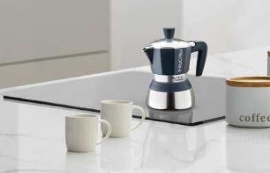 Induction Coffee Maker 6 Cups - Navy