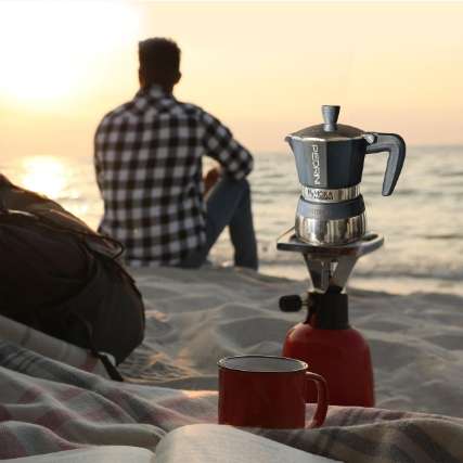 Induction Coffee Maker 6 Cups - Navy