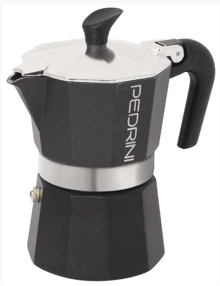 Coffee Maker Enamelled Aluminium 3 Cups - Anthracite