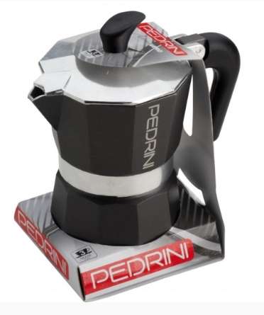 Coffee Maker Enamelled Aluminium 3 Cups - Anthracite