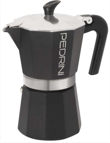 Coffee Maker Enamelled Aluminium 6 Cups - Anthracite