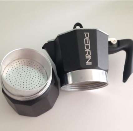 Coffee Maker Enamelled Aluminium 6 Cups - Anthracite