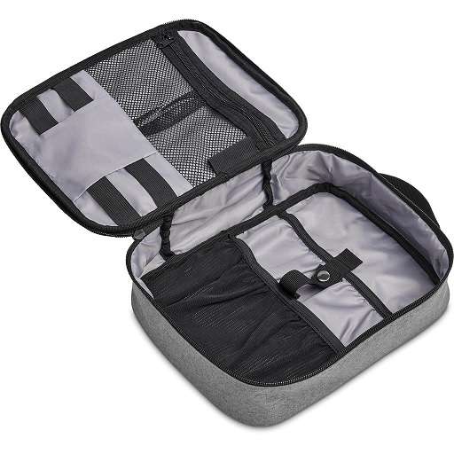 Zurich Tech Accessory Bag - Grey