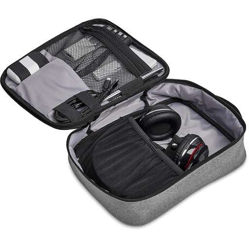 Zurich Tech Accessory Bag - Grey