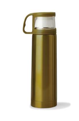 Nelo Insulated Flask - Olive Green