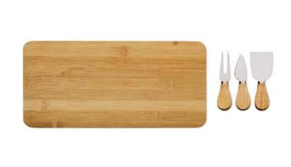 Treez Cheese Board Set - Beige